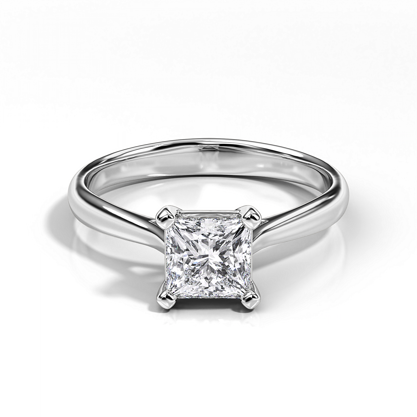 Lucerne Princess Diamond Ring