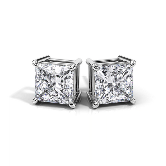 Lucerne Princess Diamond Earrings