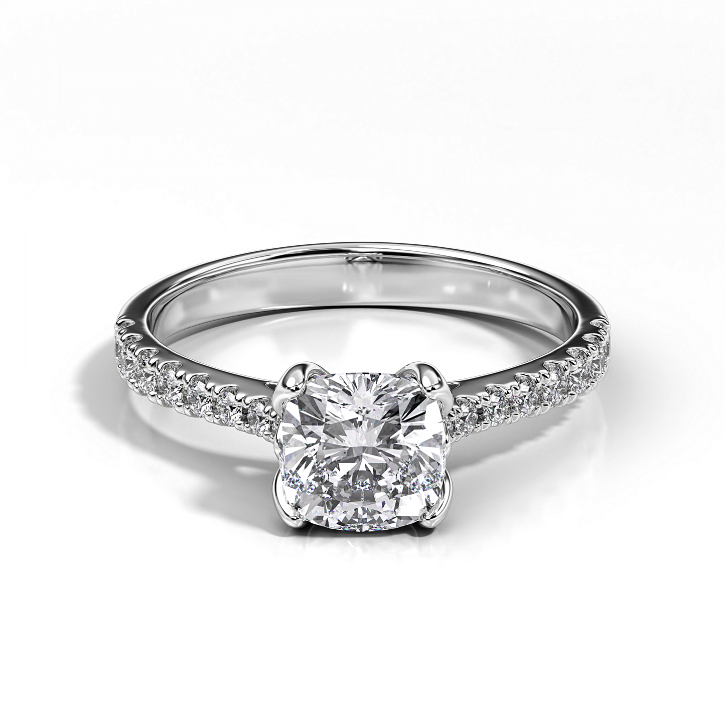 Ascona Cushion Diamond Ring