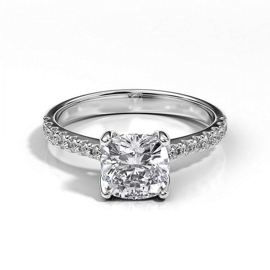 Ascona Cushion Diamond Ring