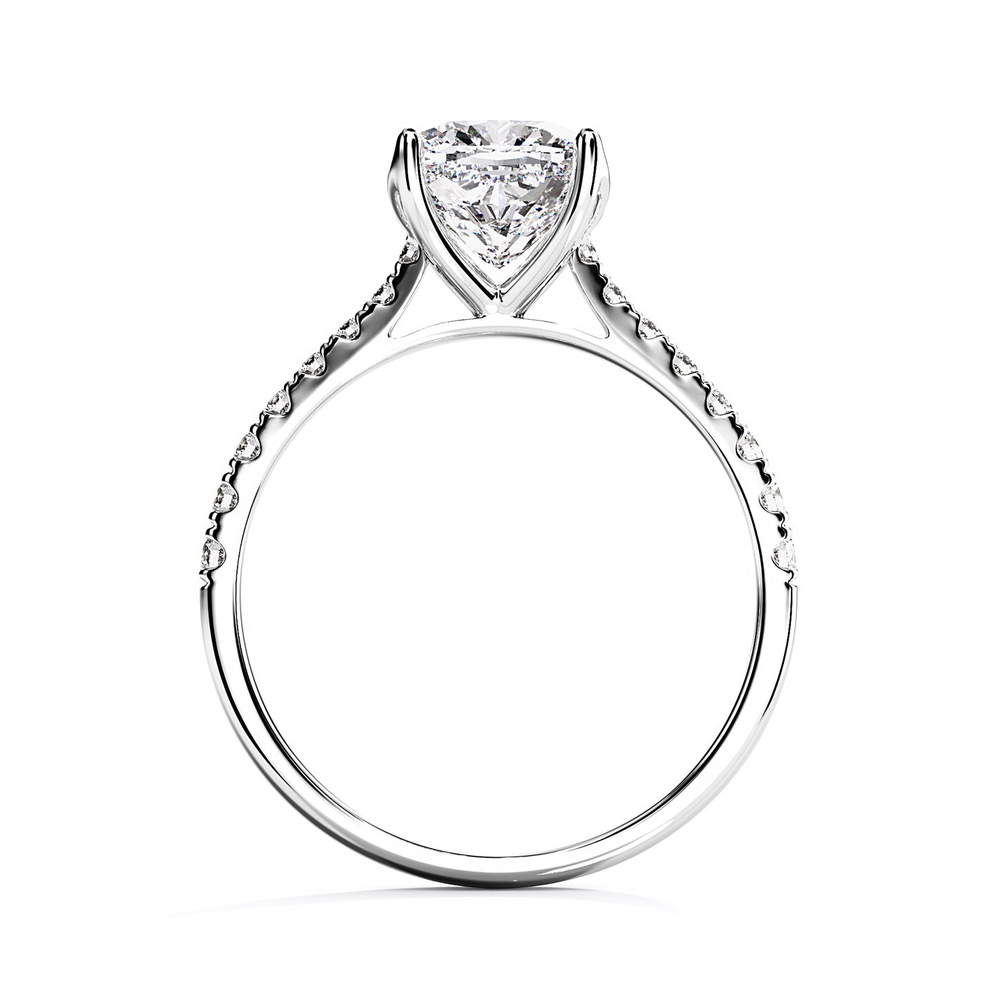 Ascona Cushion Diamond Ring