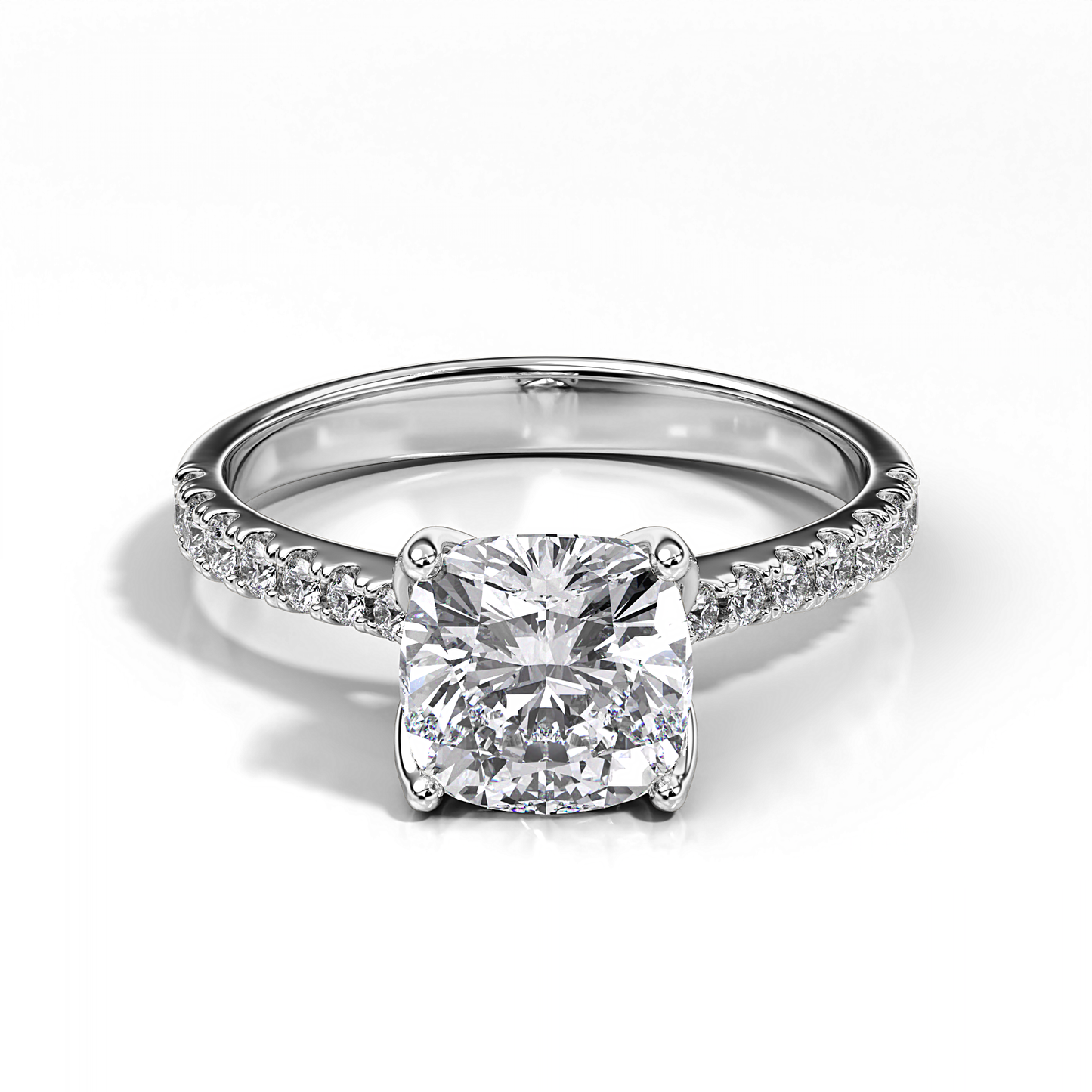 Ascona Cushion Diamond Ring