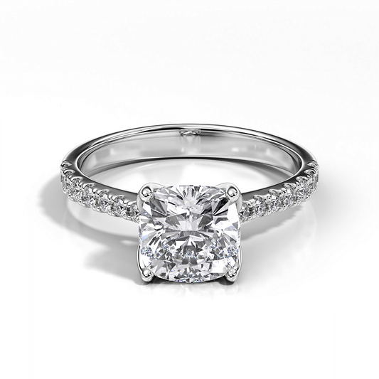 Ascona Cushion Diamond Ring