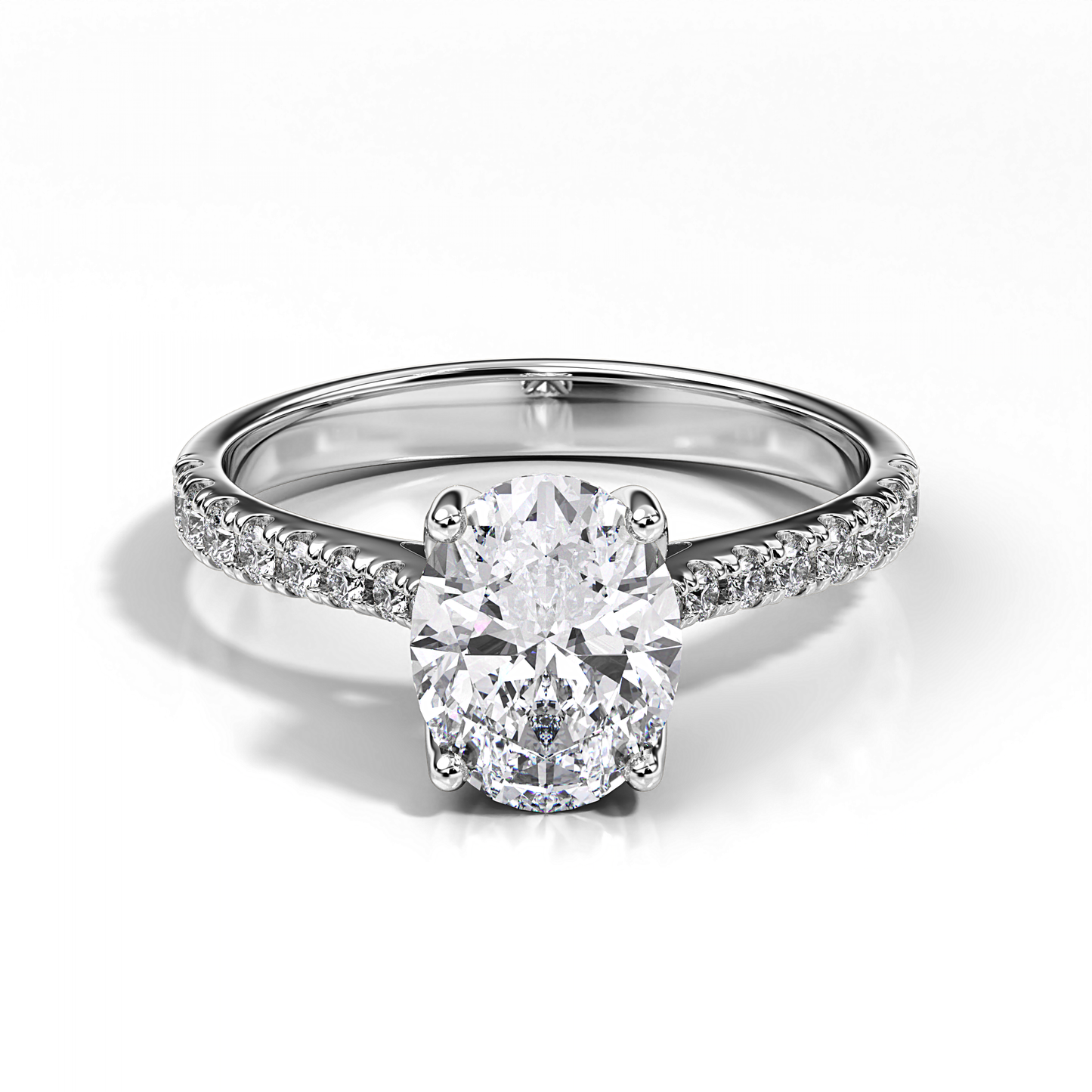 Ascona Oval Diamond Ring