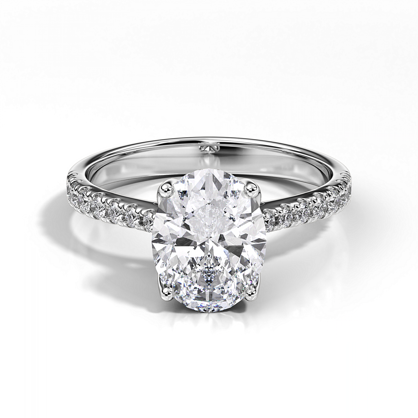 Ascona Oval Diamond Ring