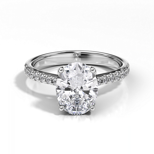 Ascona Oval Diamond Ring