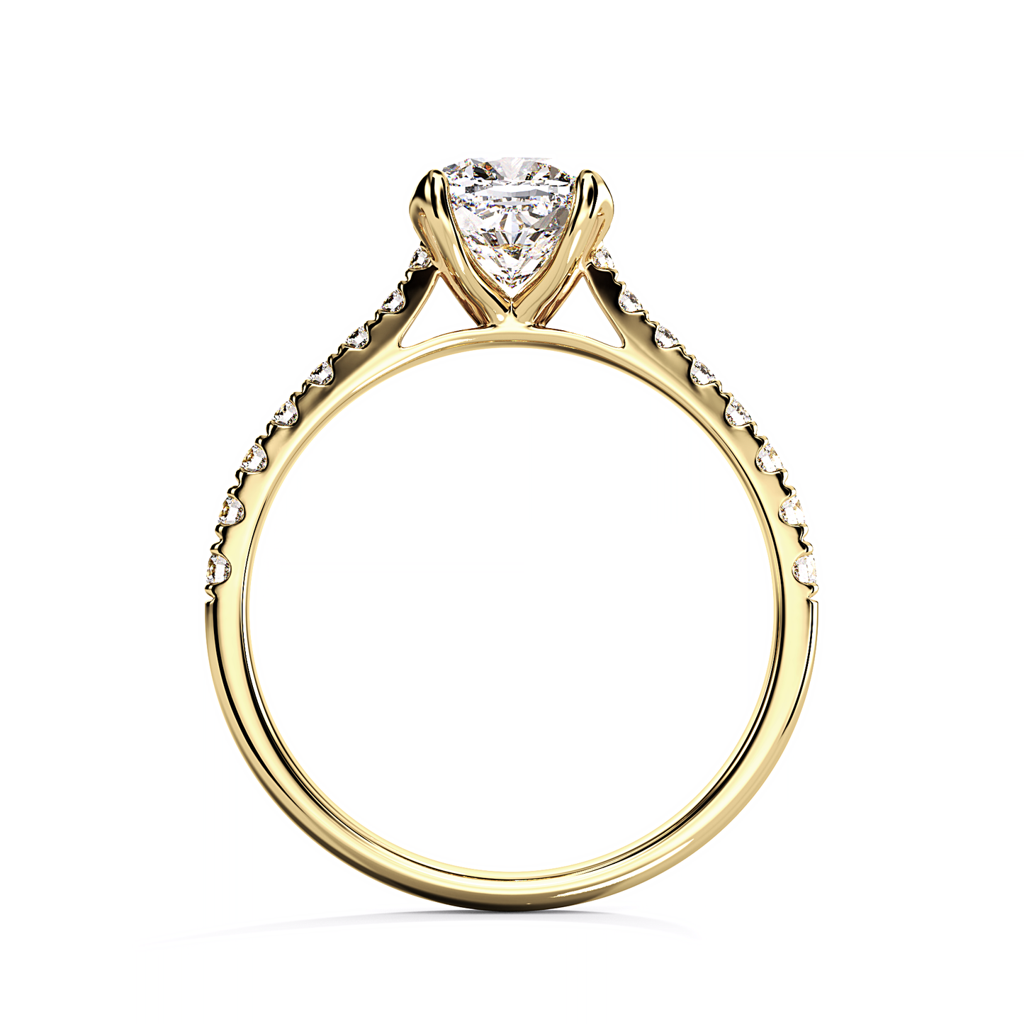 Ascona Cushion Diamond Ring