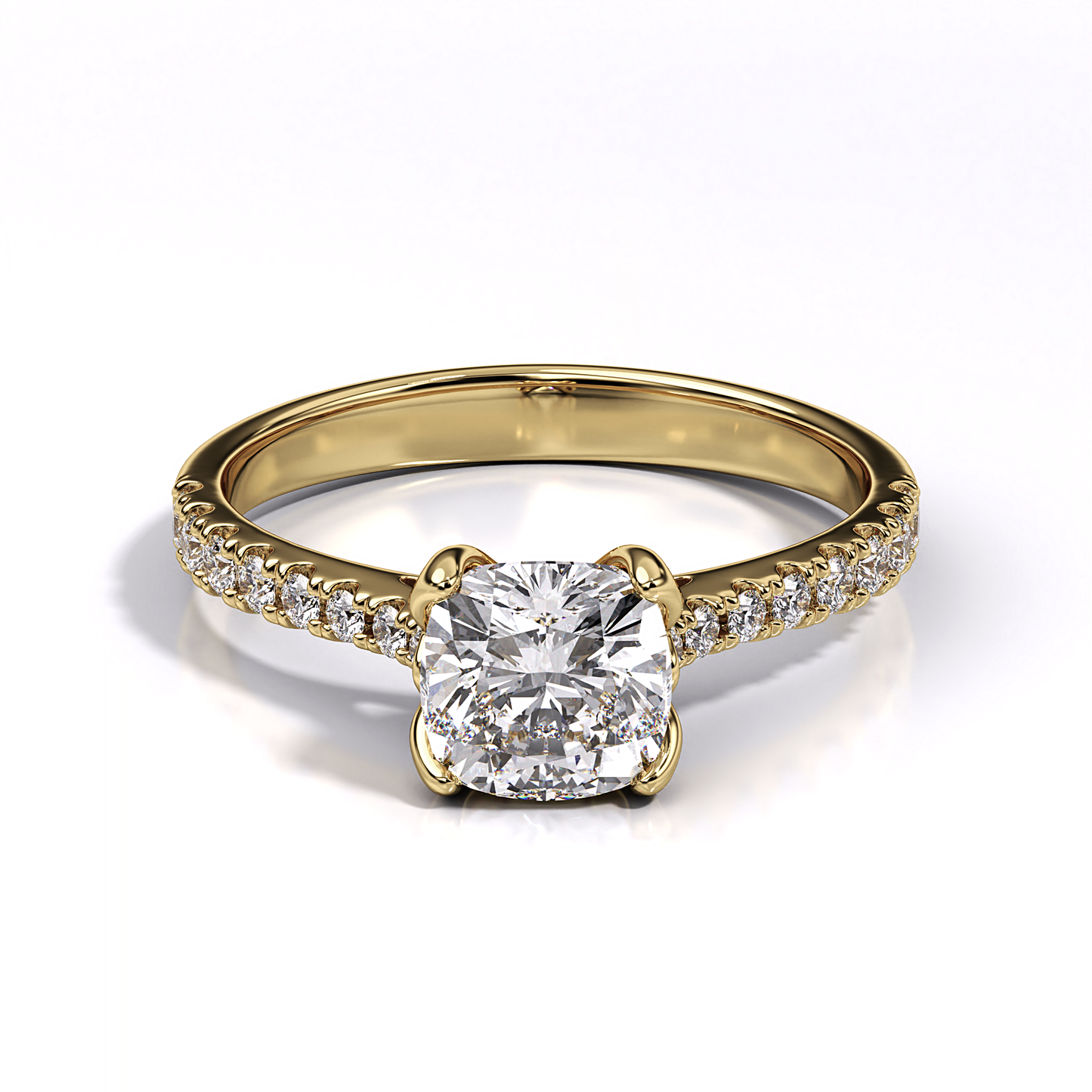 Ascona Cushion Diamond Ring