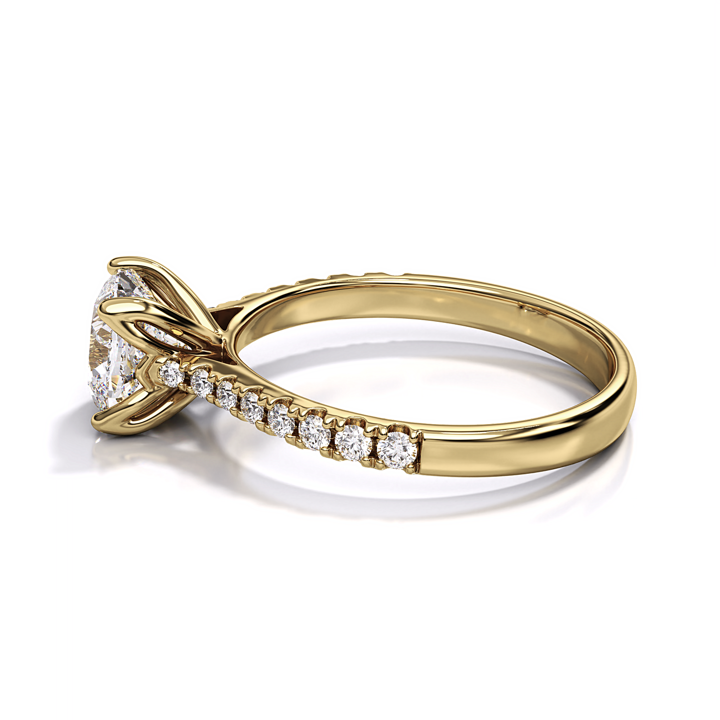 Ascona Cushion Diamond Ring