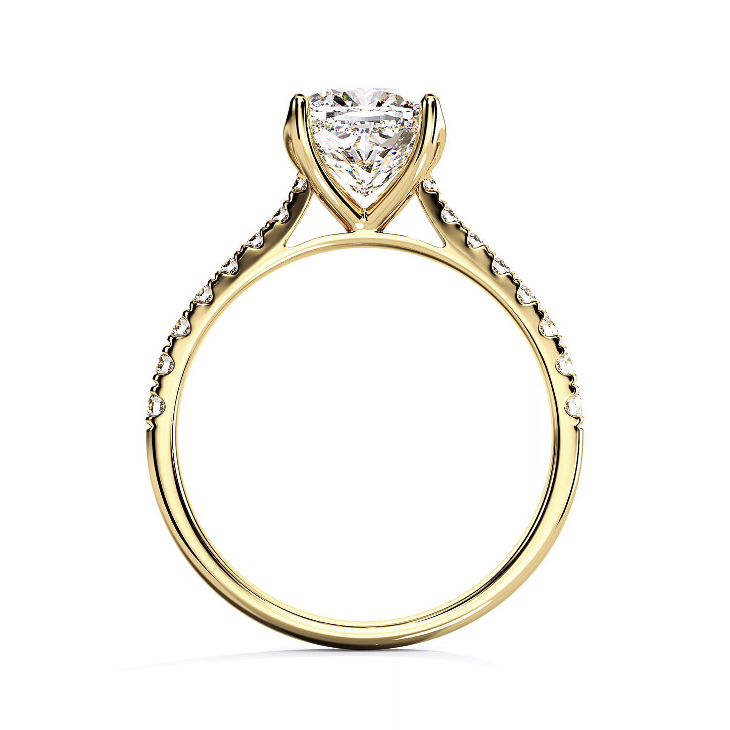 Ascona Cushion Diamond Ring