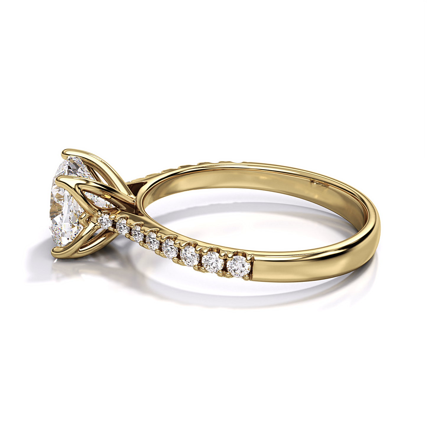 Ascona Cushion Diamond Ring