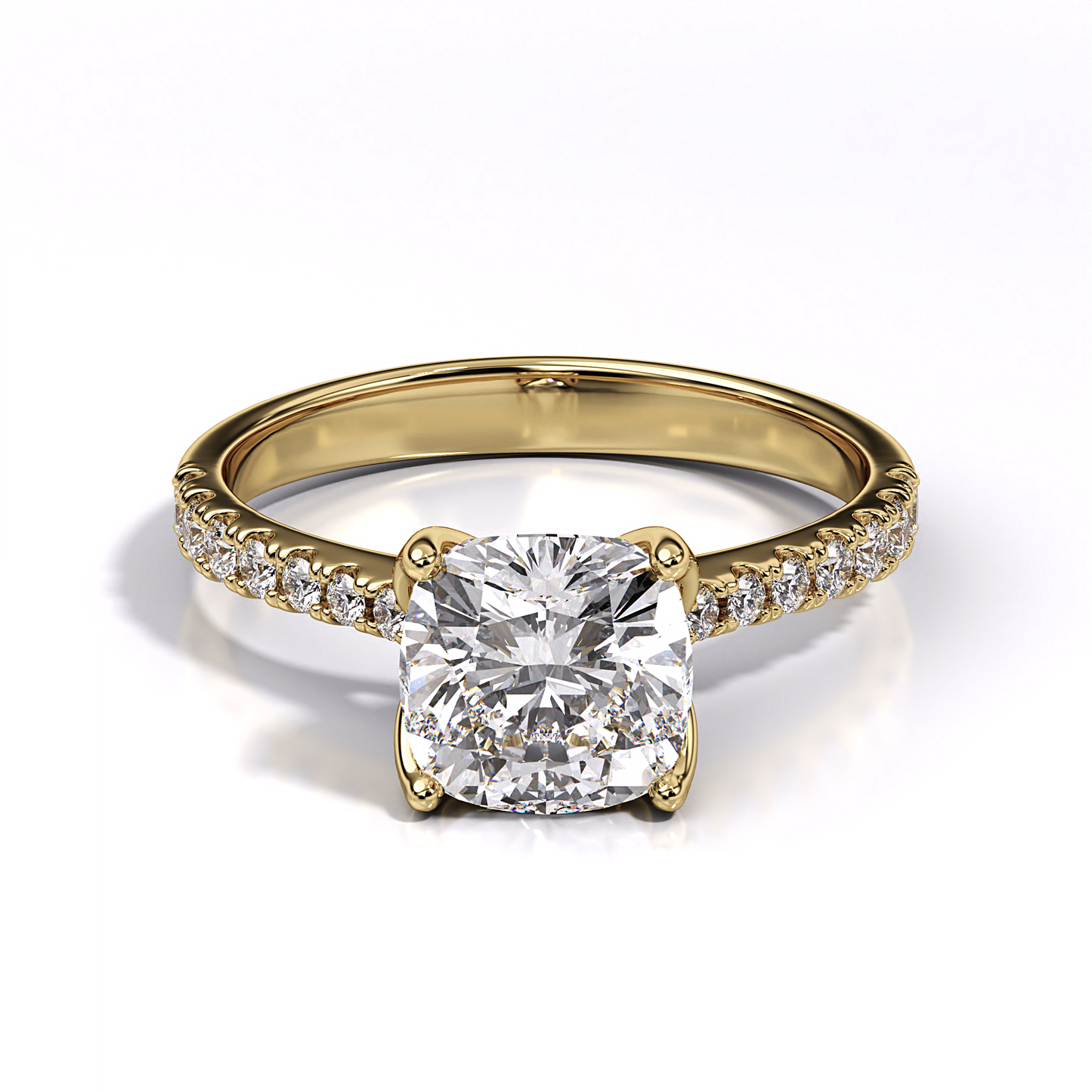 Ascona Cushion Diamond Ring