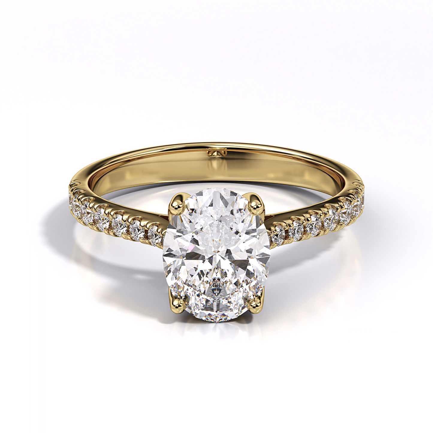 Ascona Oval Diamond Ring