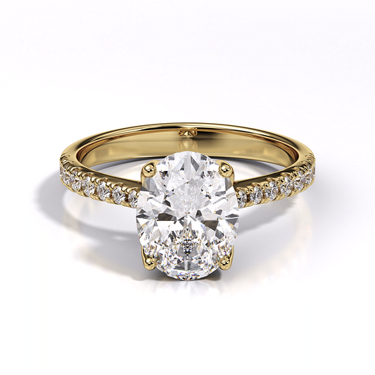 Ascona Oval Diamond Ring