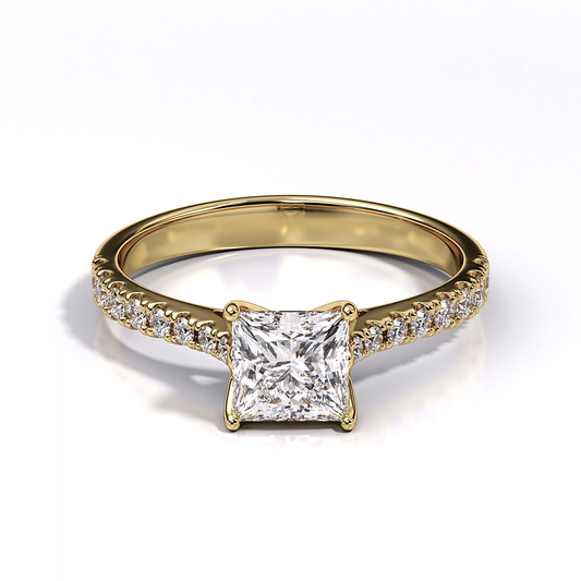 Ascona Princess Diamond Ring