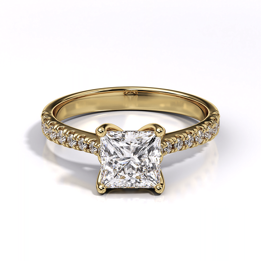 Ascona Princess Diamond Ring