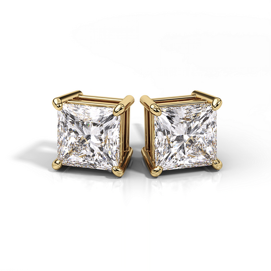 Lucerne Princess Diamond Earrings