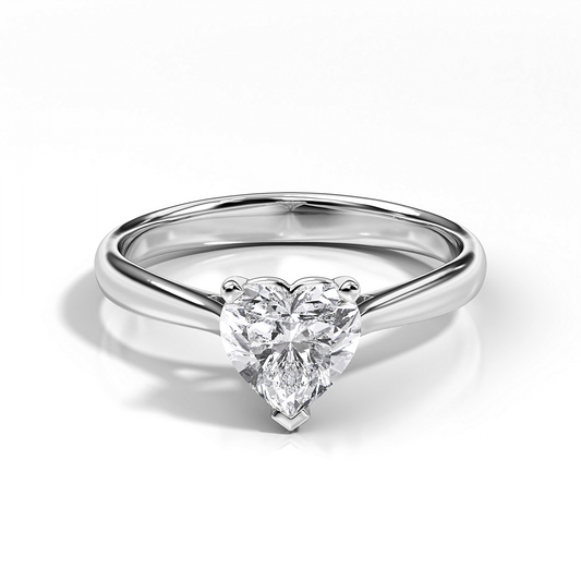 Lucerne Heart Diamond Ring