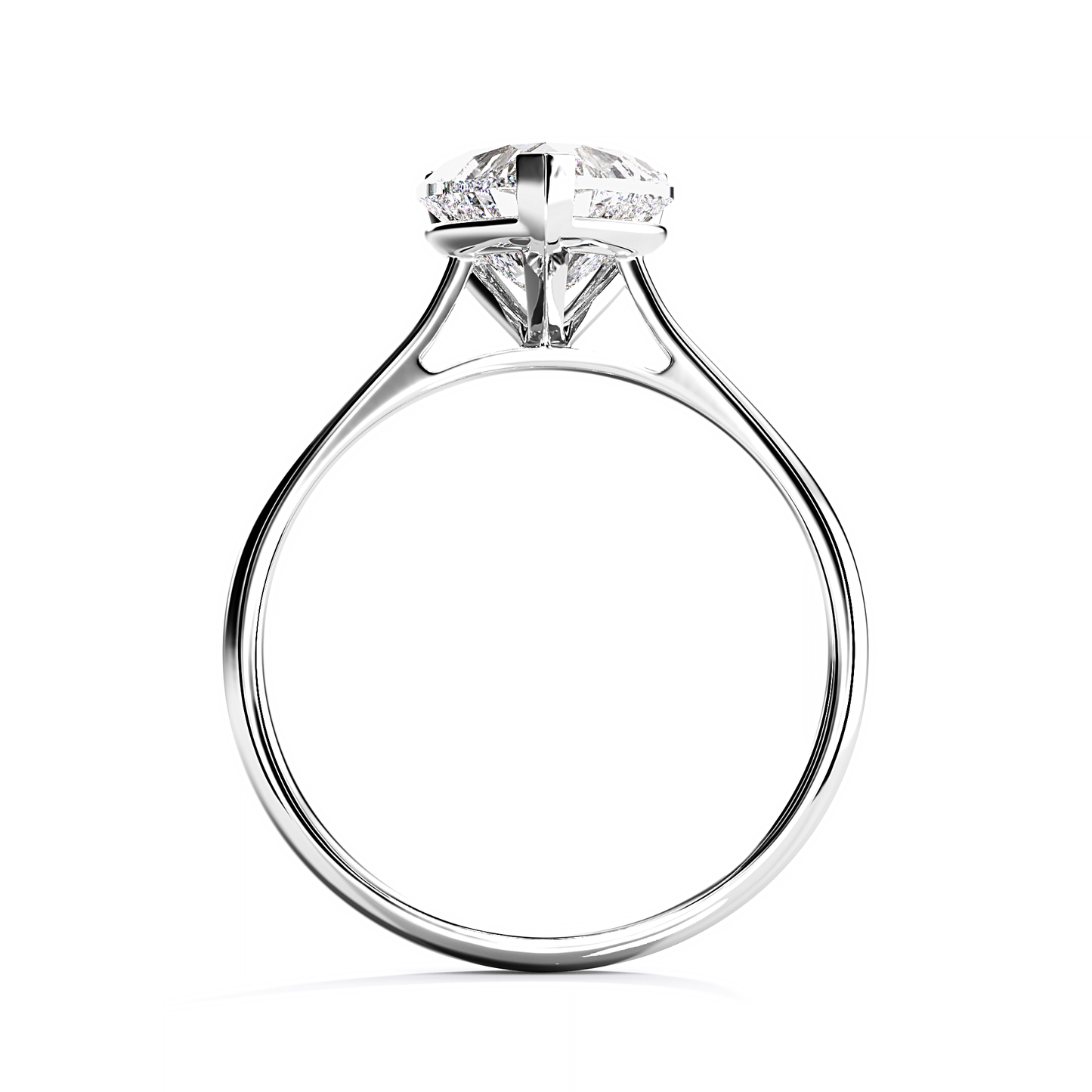 Lucerne Heart Diamond Ring