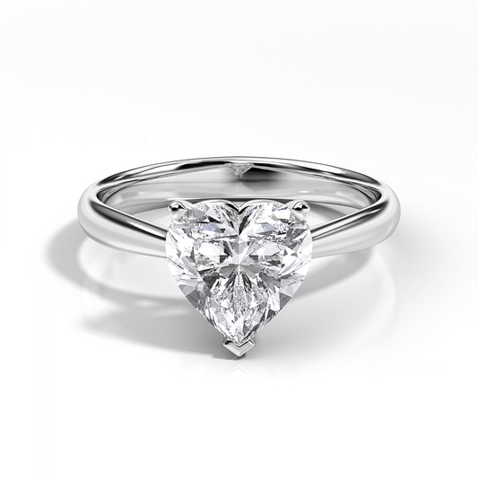 Lucerne Heart Diamond Ring