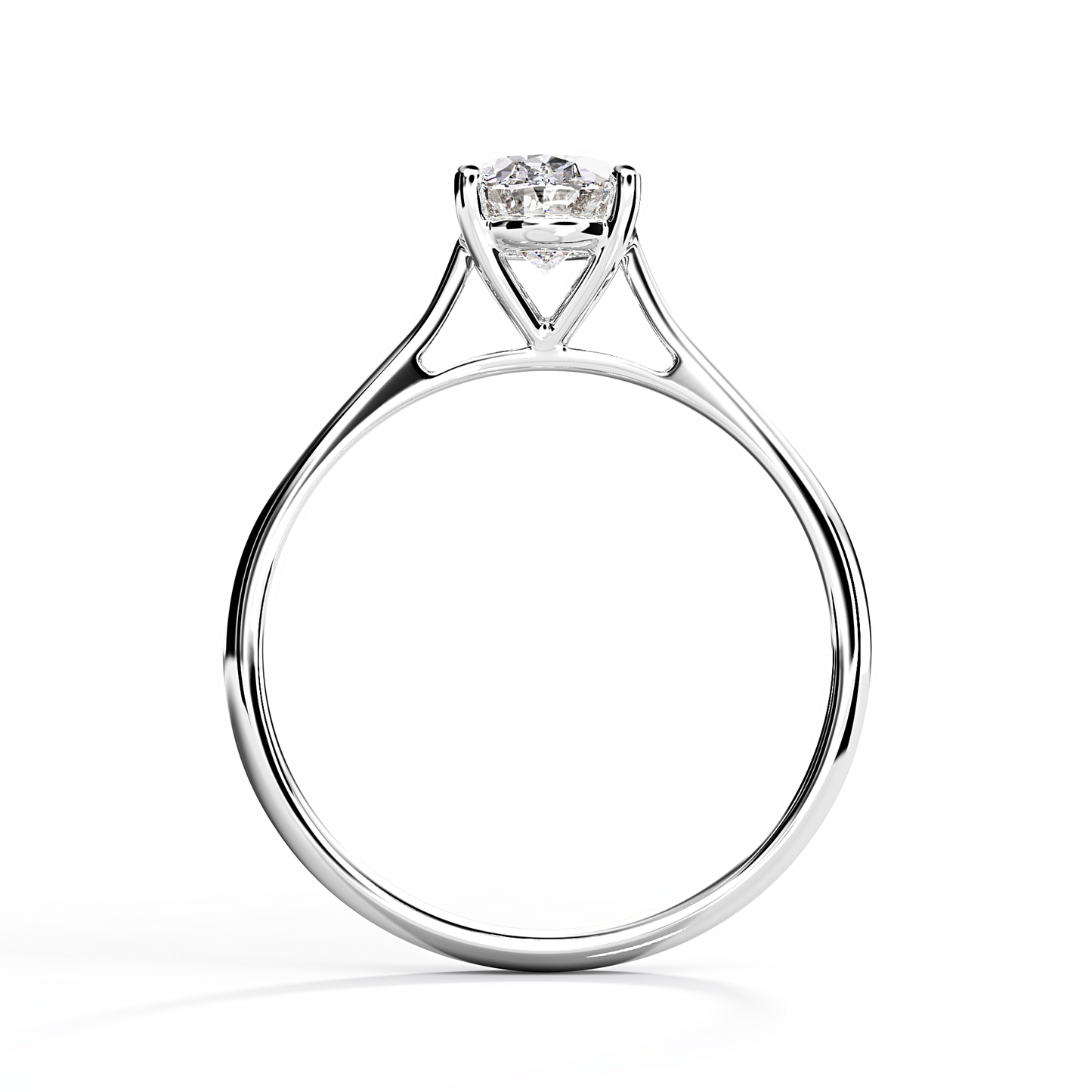 Lucerne Oval Diamond Ring