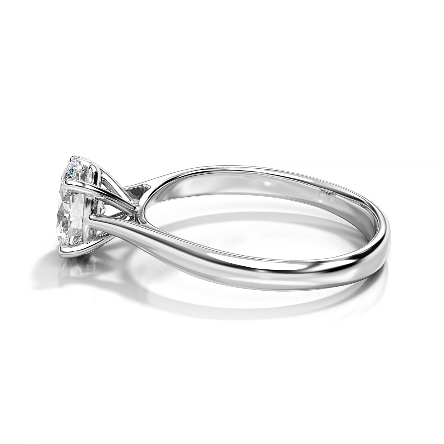 Lucerne Oval Diamond Ring