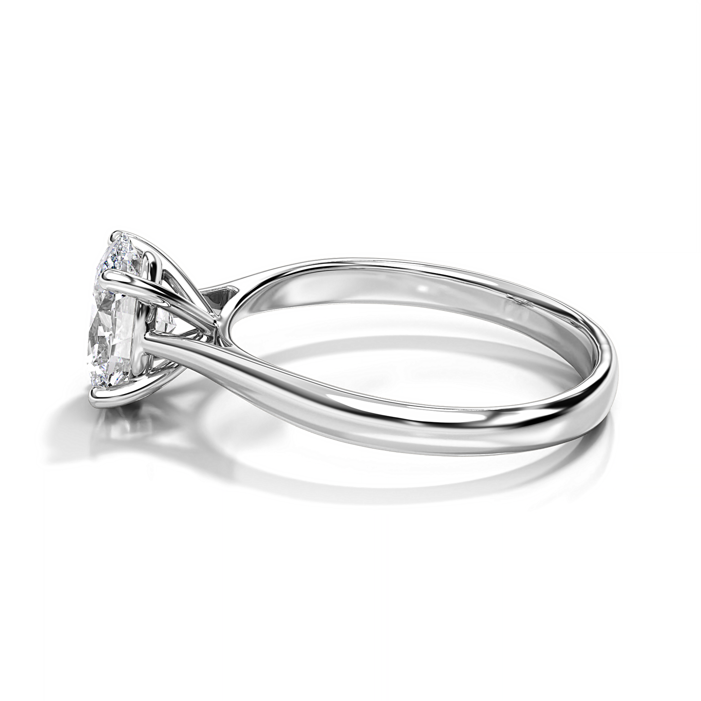 Lucerne Oval Diamond Ring