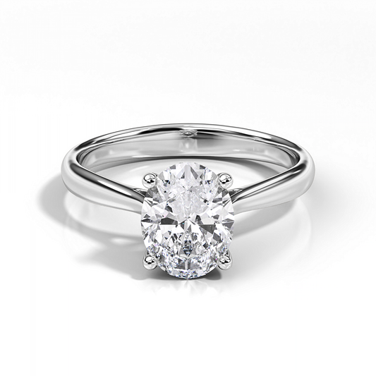 Lucerne Oval Diamond Ring