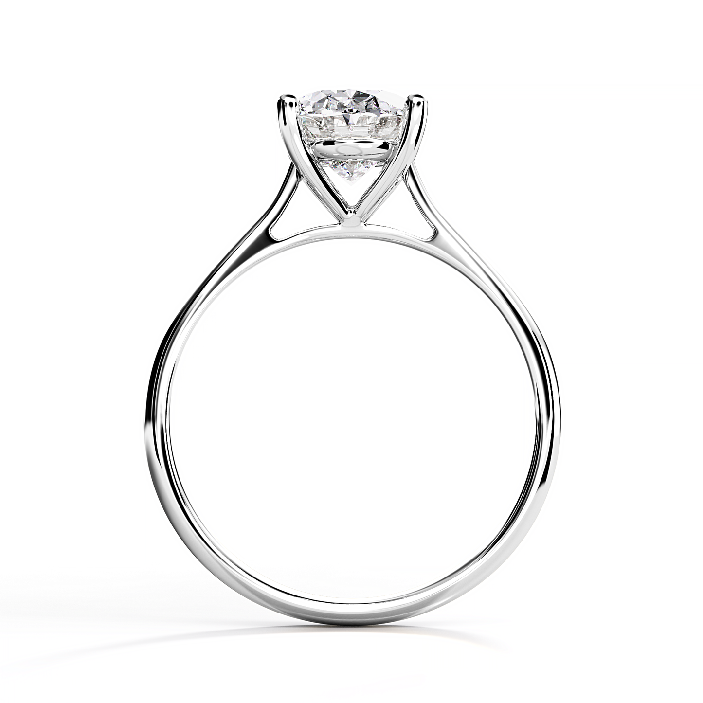 Lucerne Oval Diamond Ring