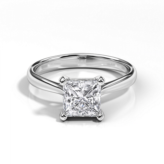 Lucerne Princess Diamond Ring