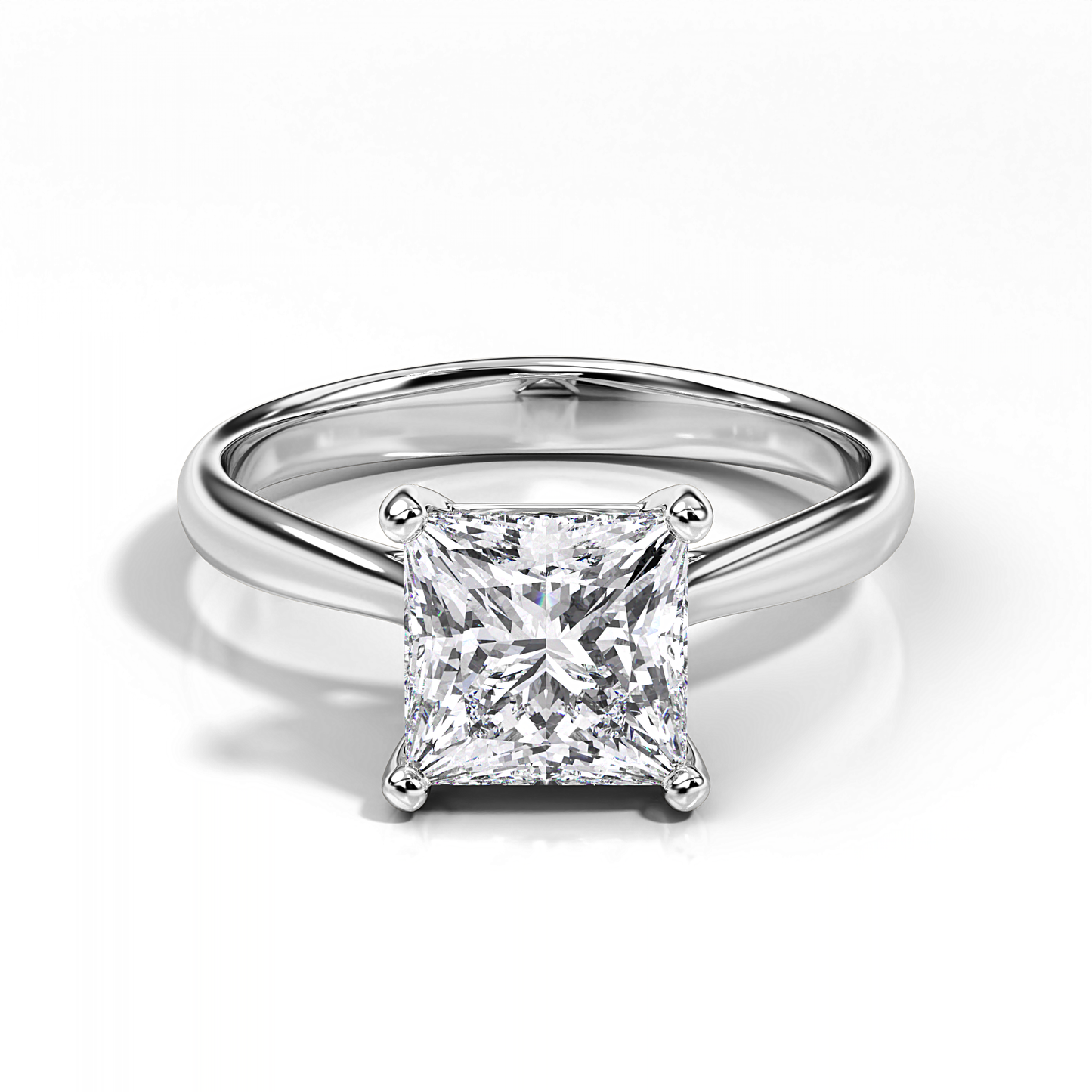 Lucerne Princess Diamond Ring