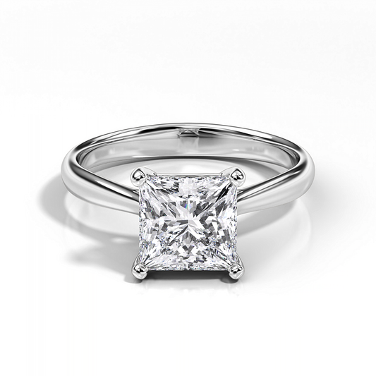 Lucerne Princess Diamond Ring