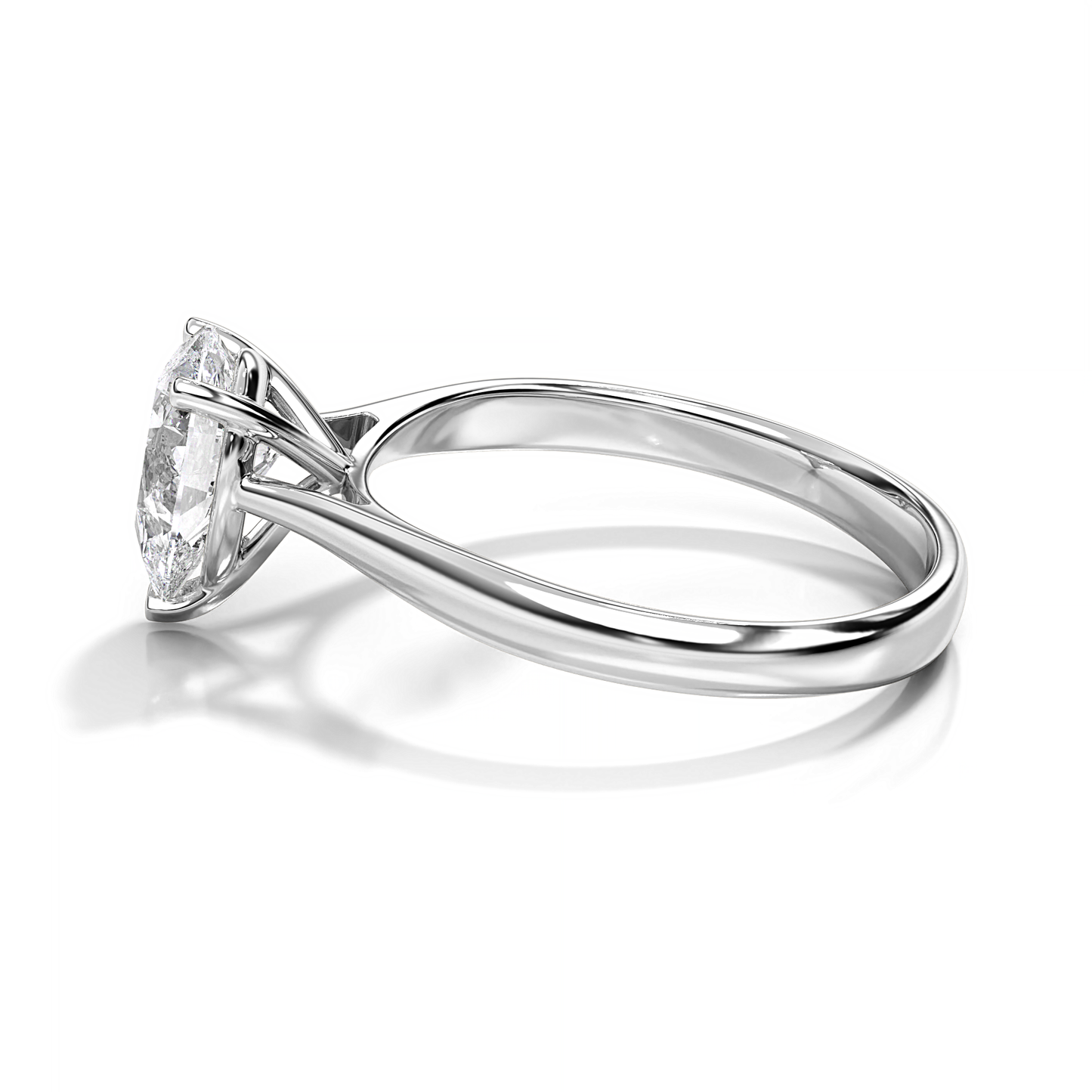 Lucerne Pear Diamond Ring