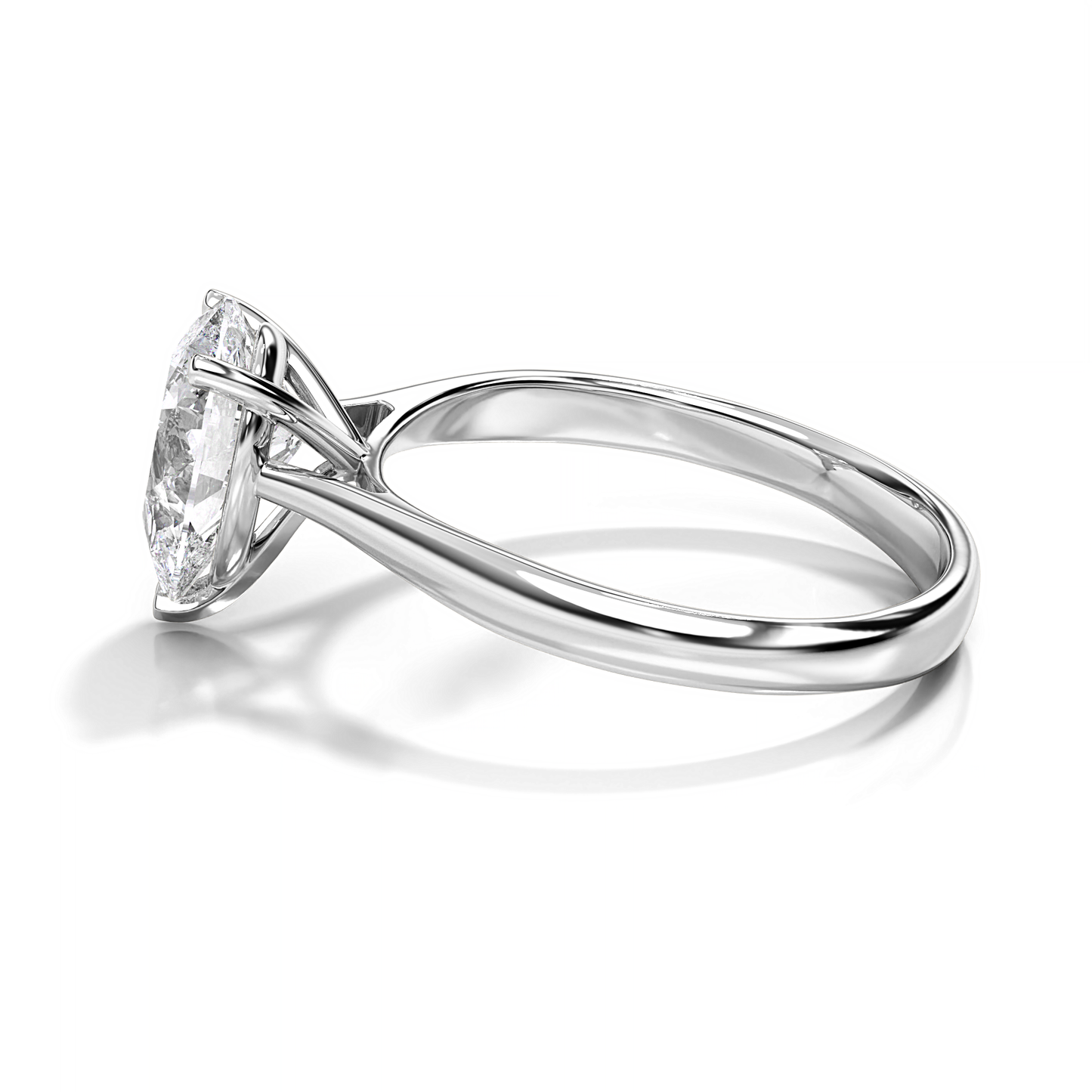 Lucerne Pear Diamond Ring