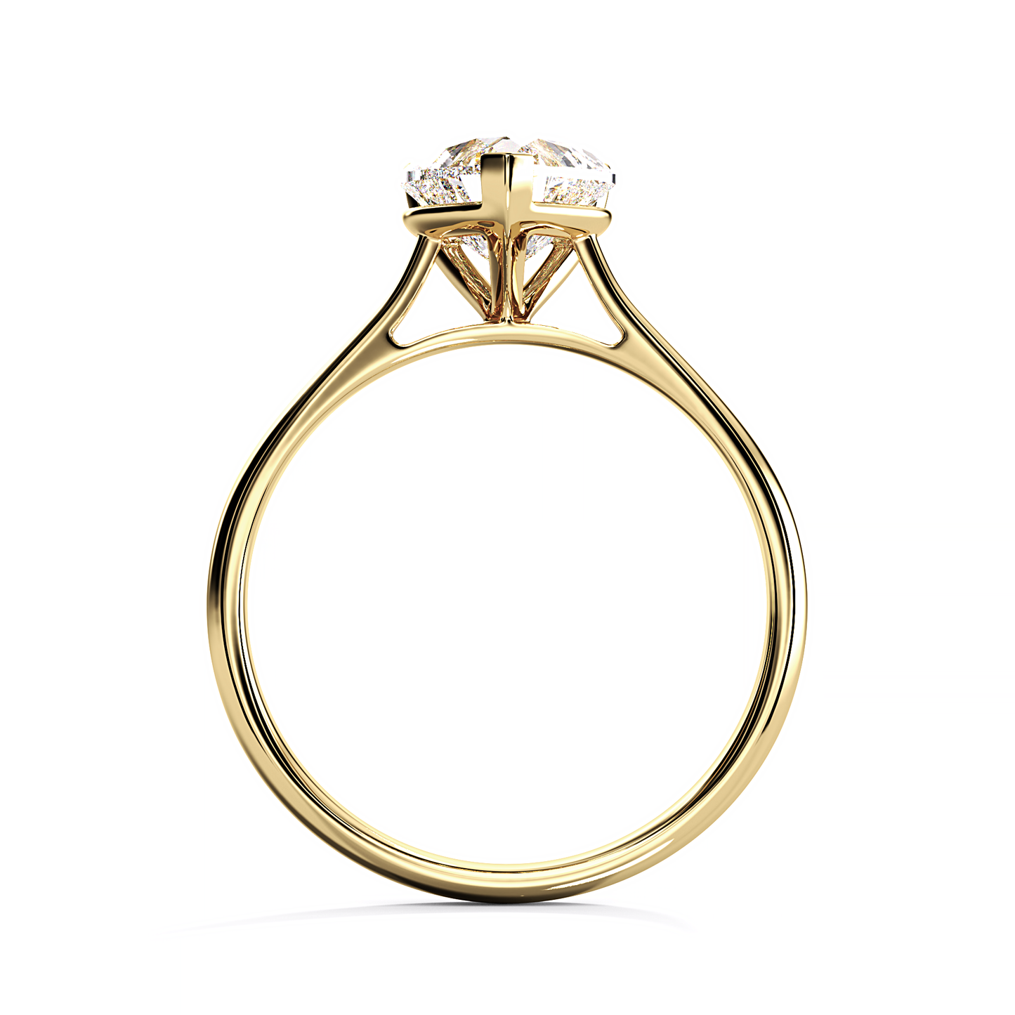 Lucerne Heart Diamond Ring