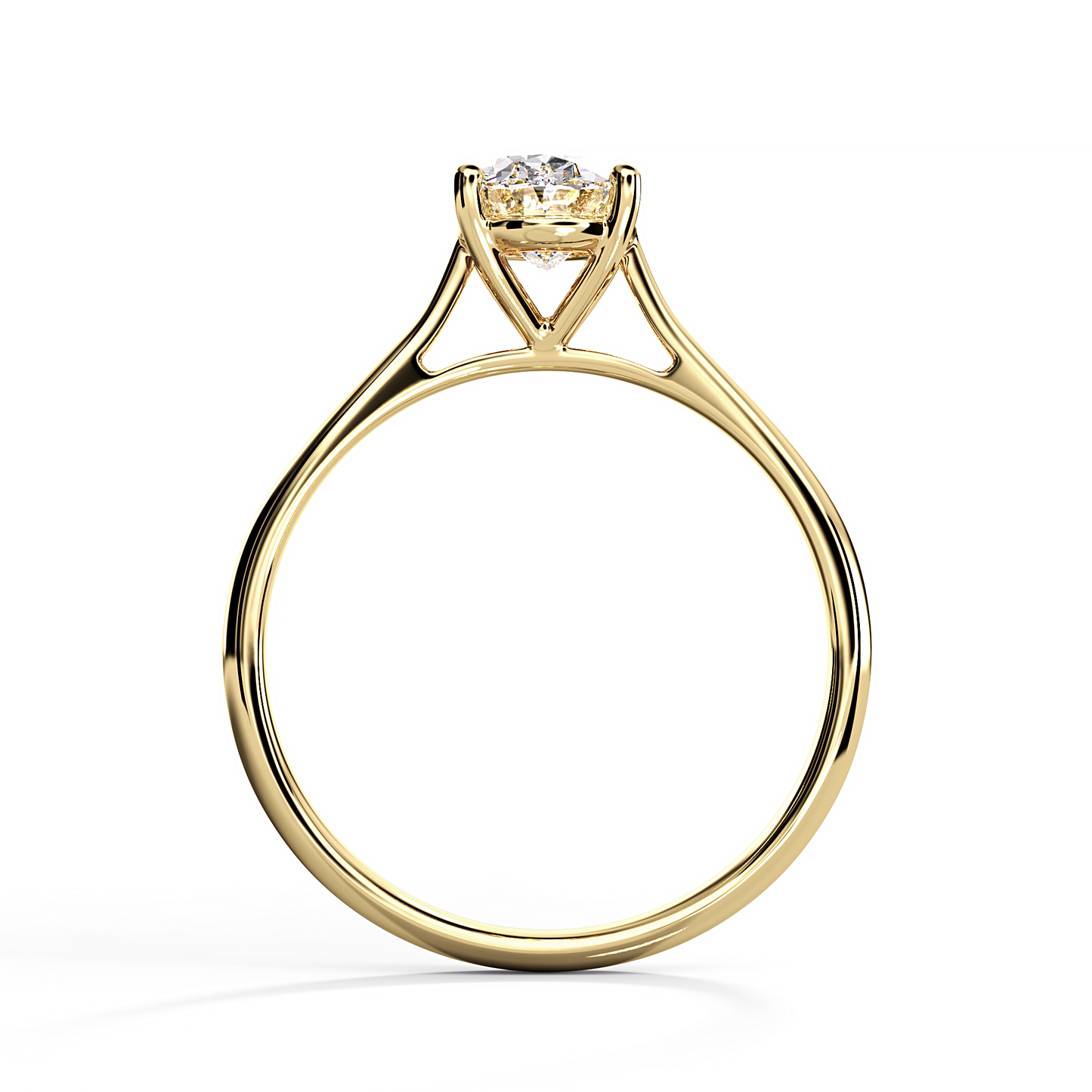 Lucerne Oval Diamond Ring