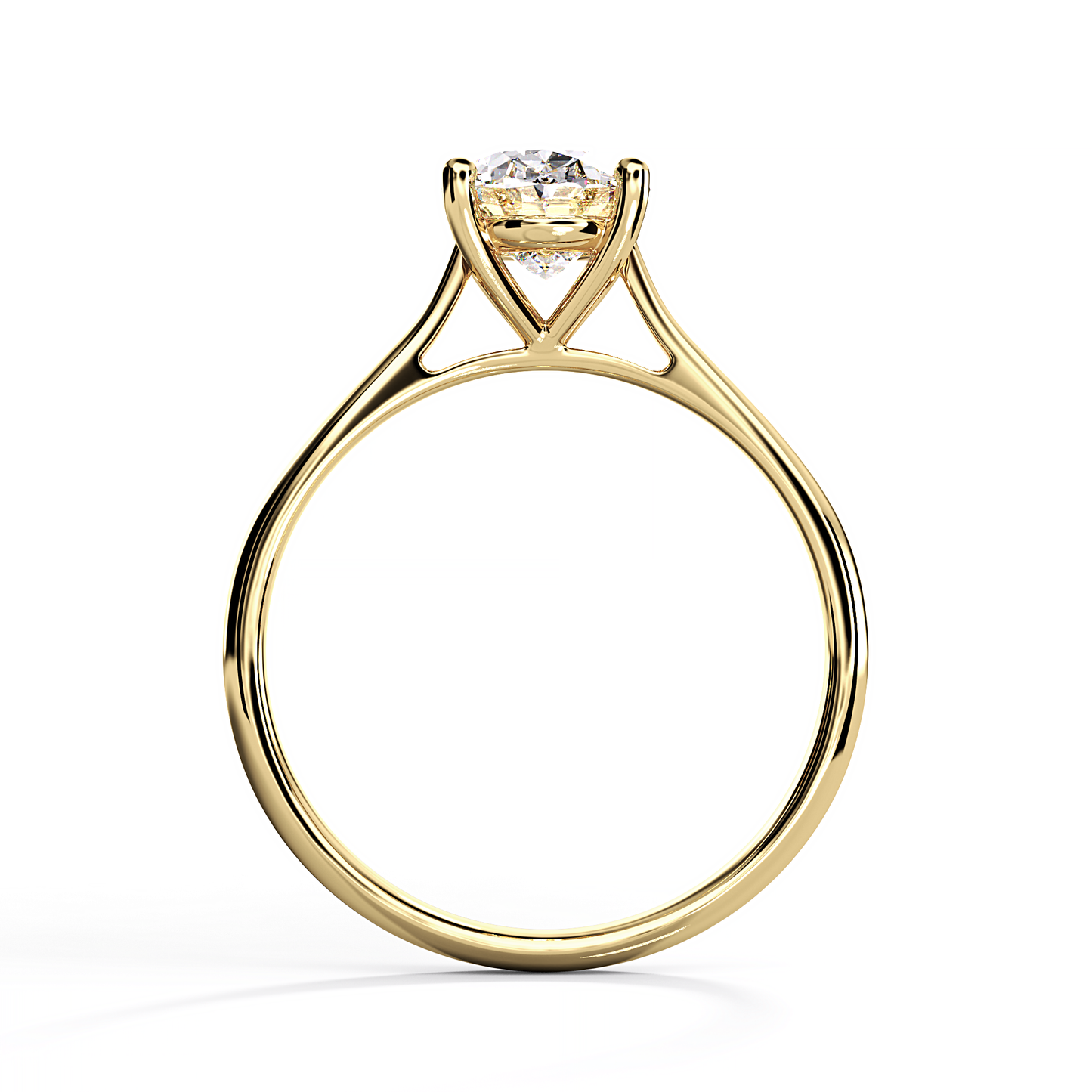 Lucerne Oval Diamond Ring