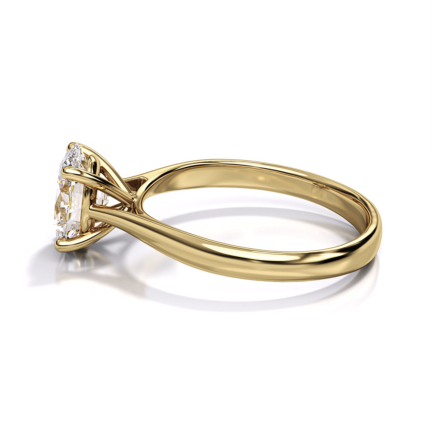 Lucerne Oval Diamond Ring