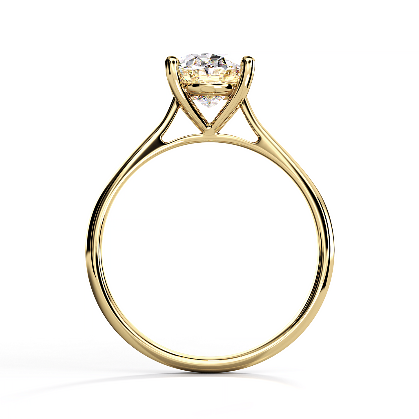 Lucerne Oval Diamond Ring