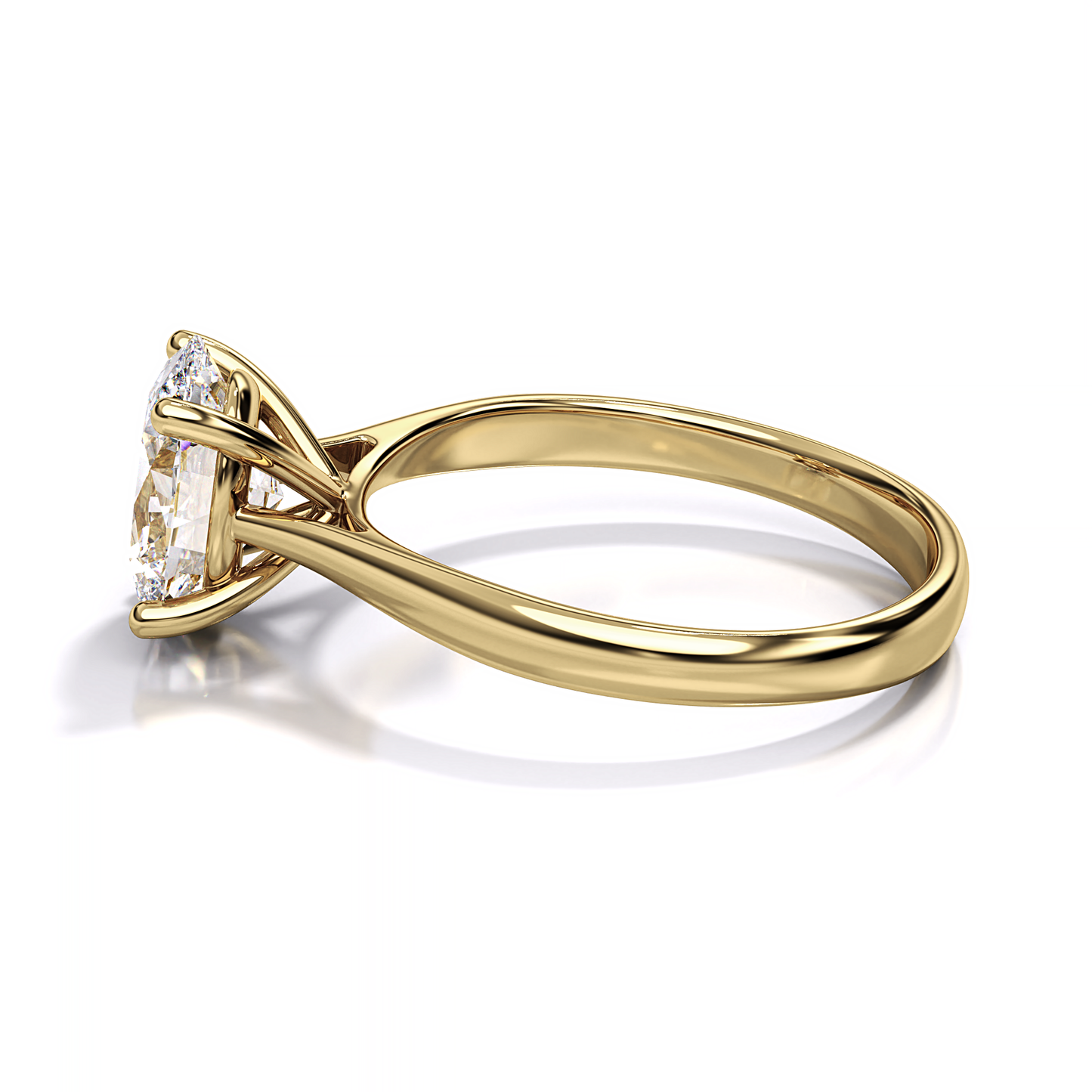 Lucerne Oval Diamond Ring