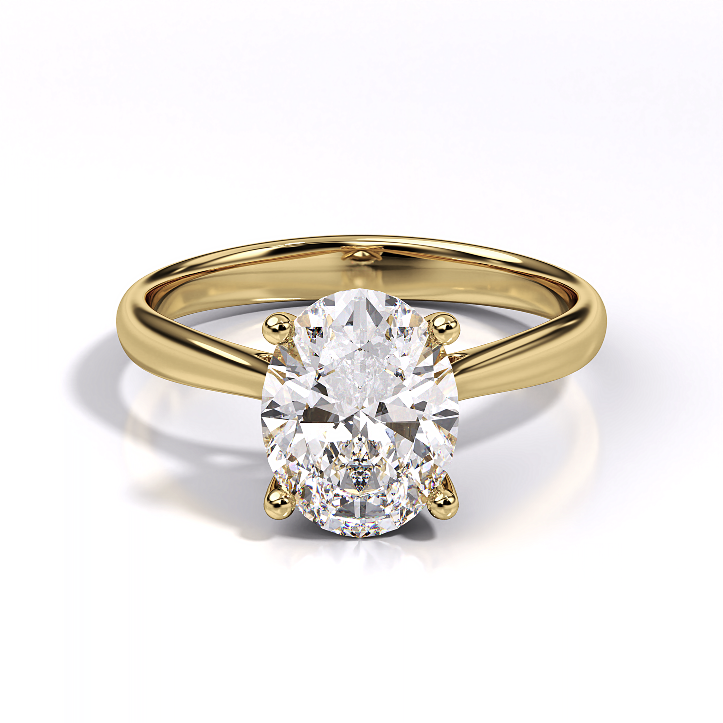 Lucerne Oval Diamond Ring