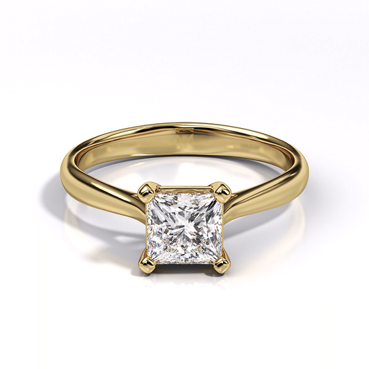 Lucerne Princess Diamond Ring