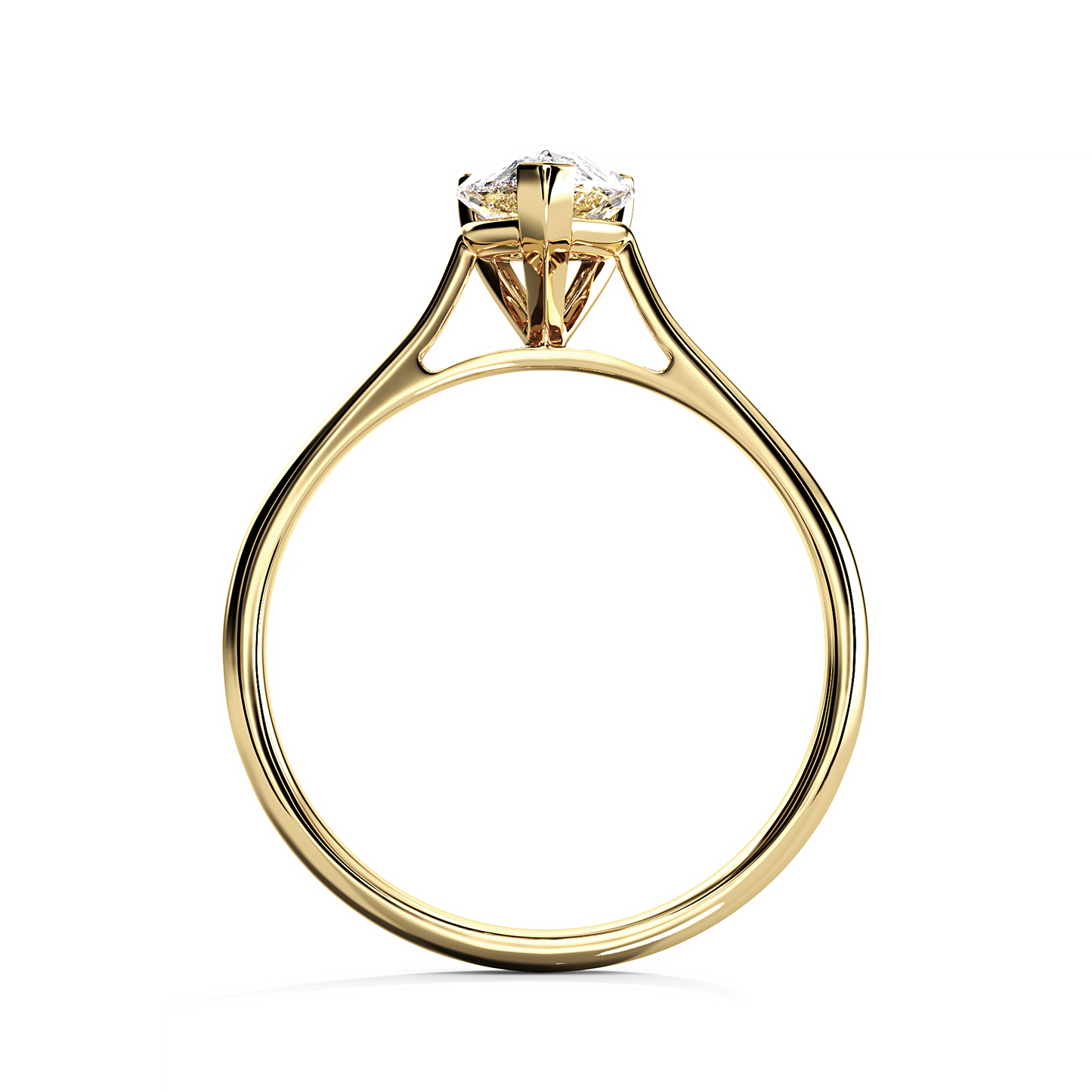 Lucerne Pear Diamond Ring